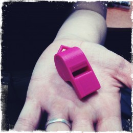 3D printed whistle