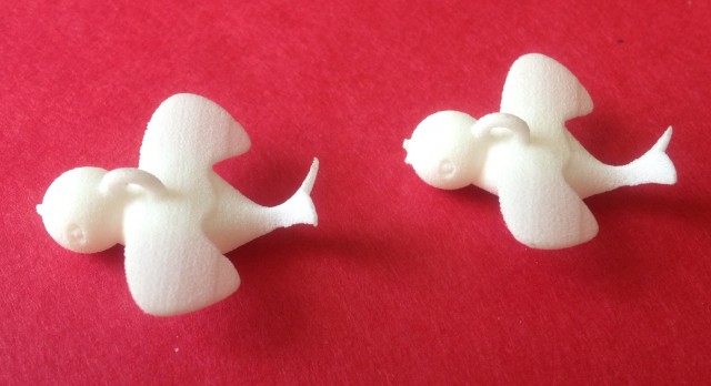 Generative design 3D printed earrings